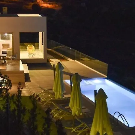 Villa Elite Crete Antheklia 3 Bedroom Sea View Private Pool Aghia Pelagia